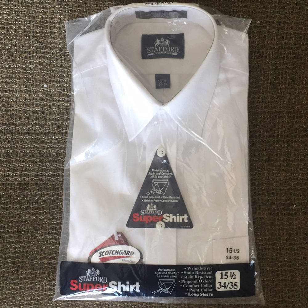 Men’s White Dress Shirt